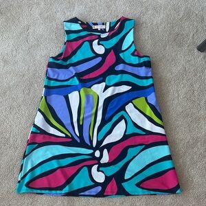 Jude Connally Multicolor Abstract Dress